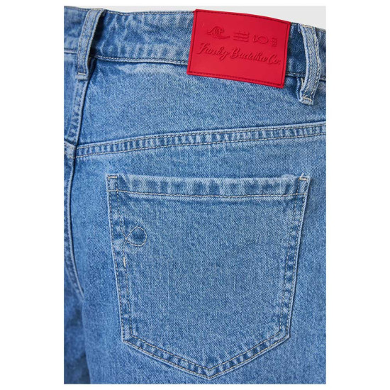 Funky Buddha Γυναικείο σορτς jean